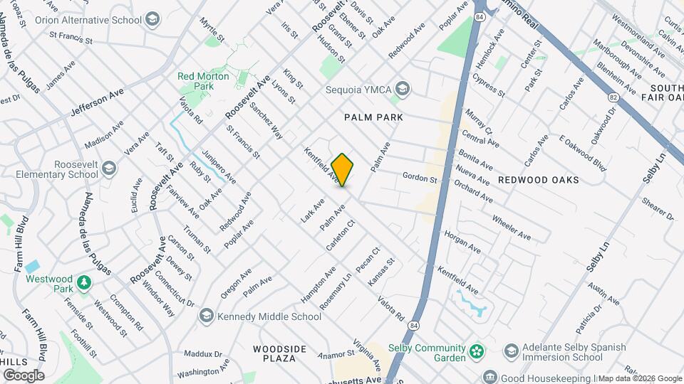 1460 Kentfield Ave Map and Location Details