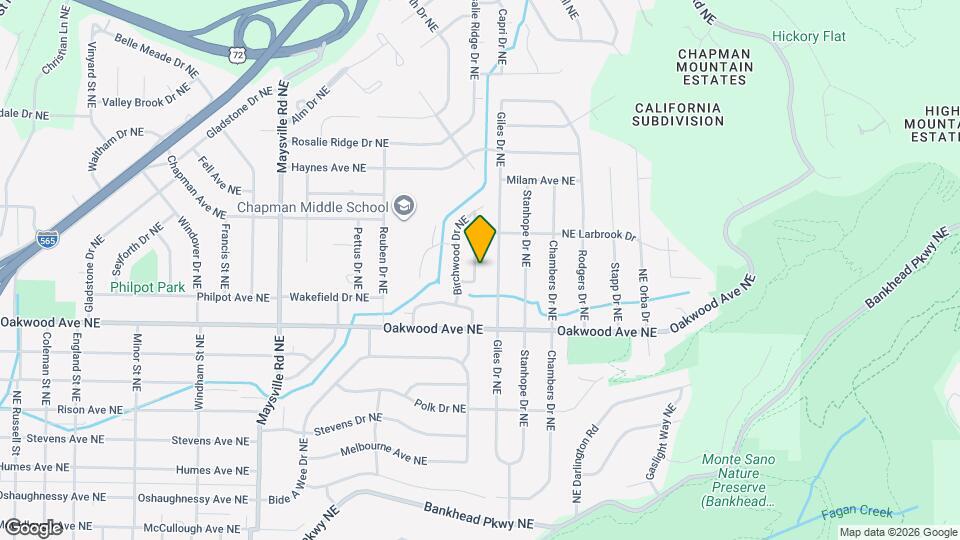 2110 Fernbrook Dr NE Mapa y Detalles de la Ubicación