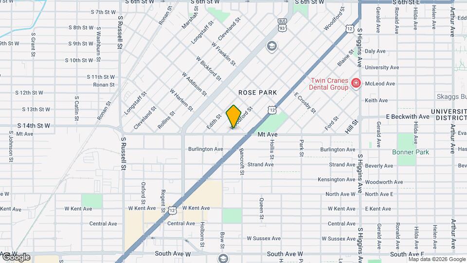 710 Mount Ave Map and Location Details