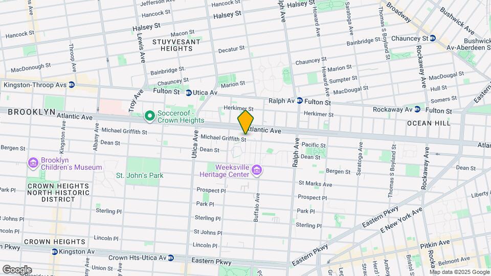 1893 Pacific St, Unit 2 Mapa y Detalles de la Ubicación