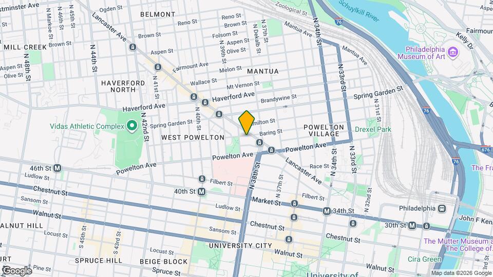 3828 Baring St Mapa y Detalles de la Ubicación