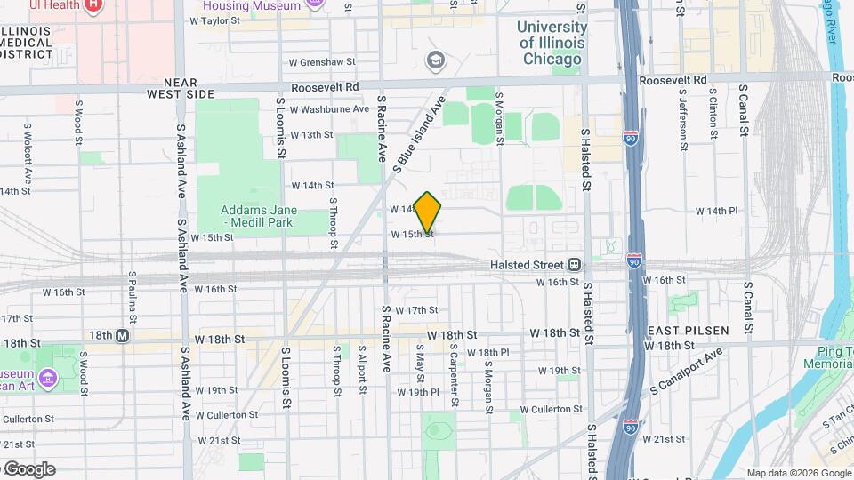 1111 W 15th St Mapa y Detalles de la Ubicación