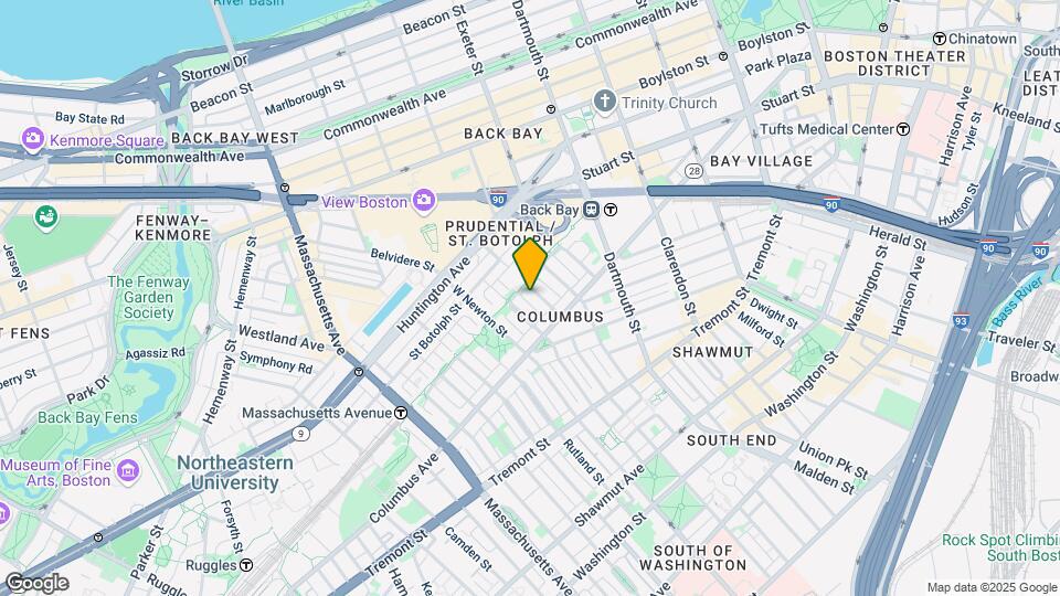 30 Holyoke St, Unit 2 Map and Location Details