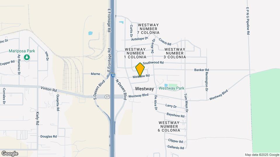 802 Meadow Rd Map and Location Details