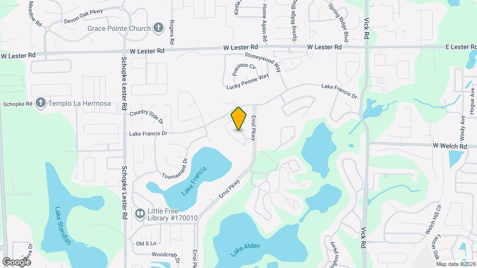 1412 Oak Pl Map and Location Details