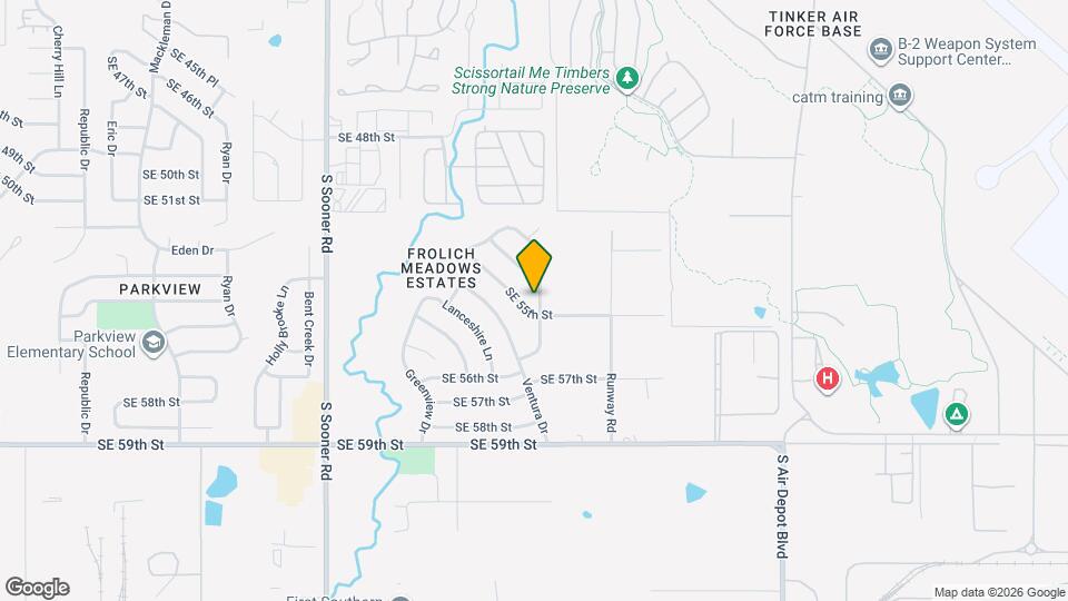 5513 Cloverlawn Dr Mapa y Detalles de la Ubicación