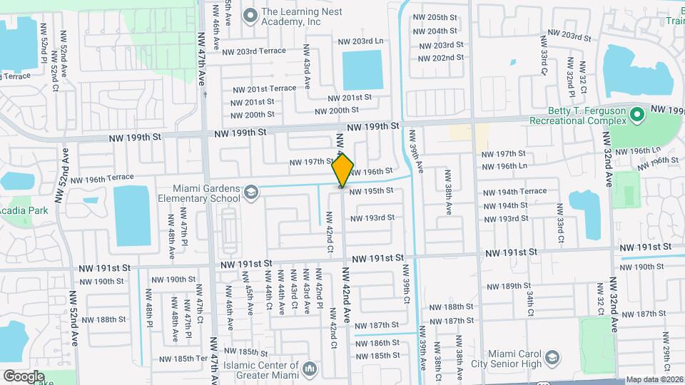 195 Street, NW 42 Ave Map and Location Details