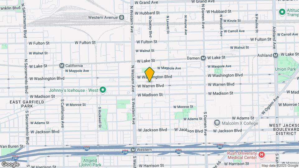 2300 W Warren Blvd Map and Location Details