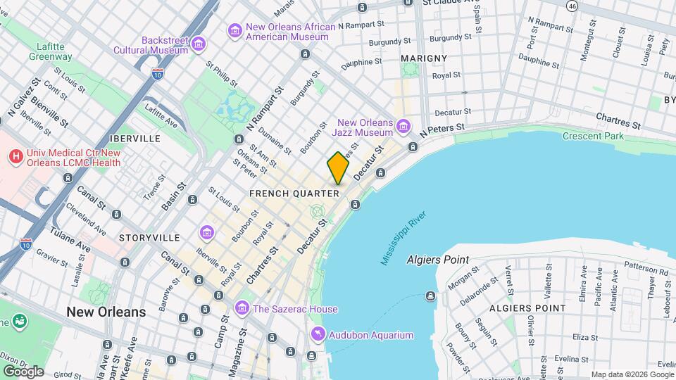 533 Dumaine St Map and Location Details