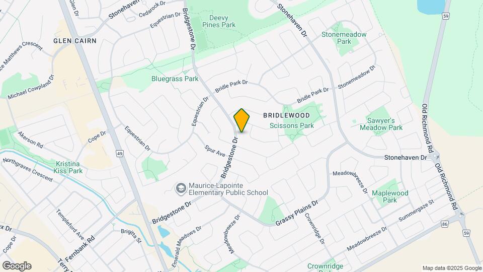 104 Bridgestone Dr Map and Location Details