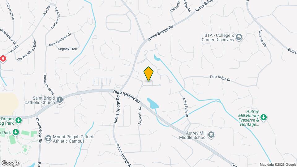824 Autry Oak Ct Map and Location Details