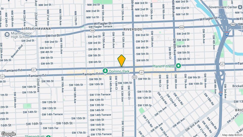 1320 SW 7th St Map and Location Details