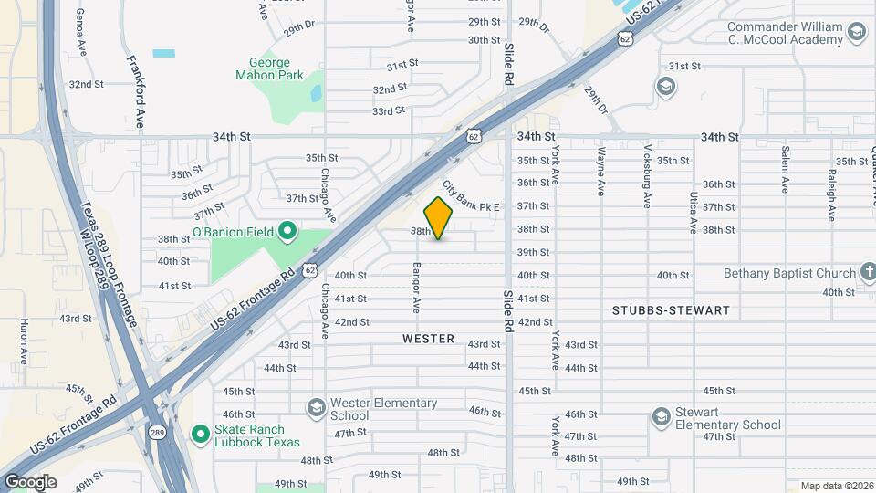 5318 39th St Map and Location Details