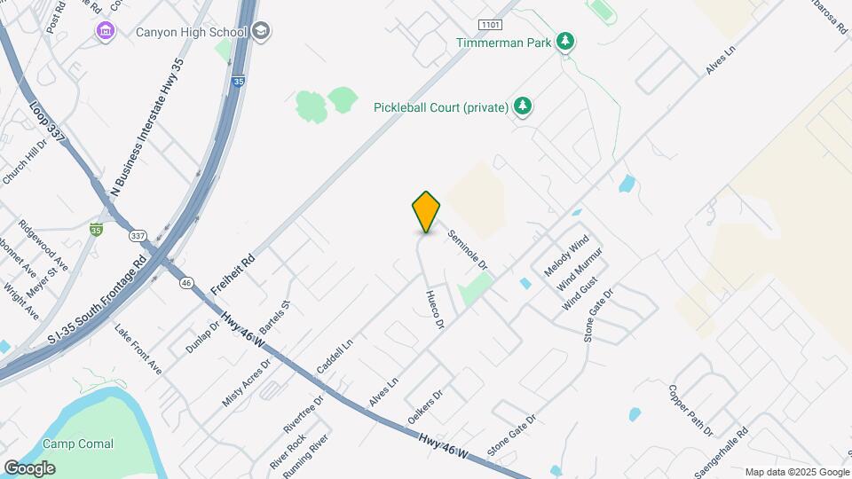 819 Hueco Dr Mapa y Detalles de la Ubicación