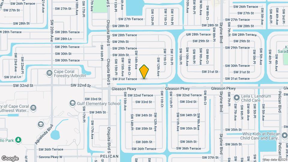 1304 SW 31st Terrace Map and Location Details