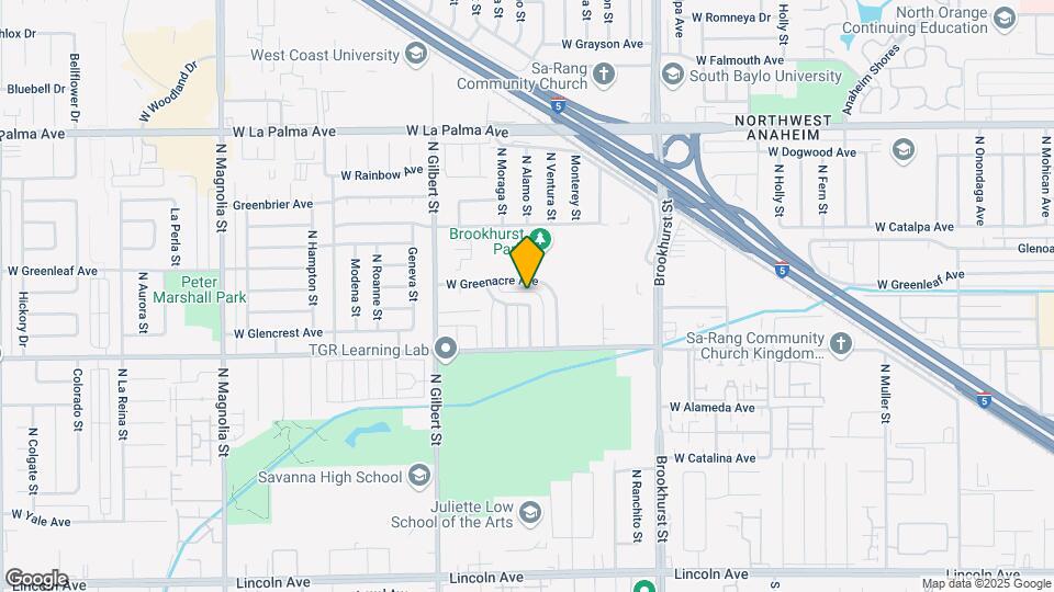 2315 W Gramercy Ave Map and Location Details