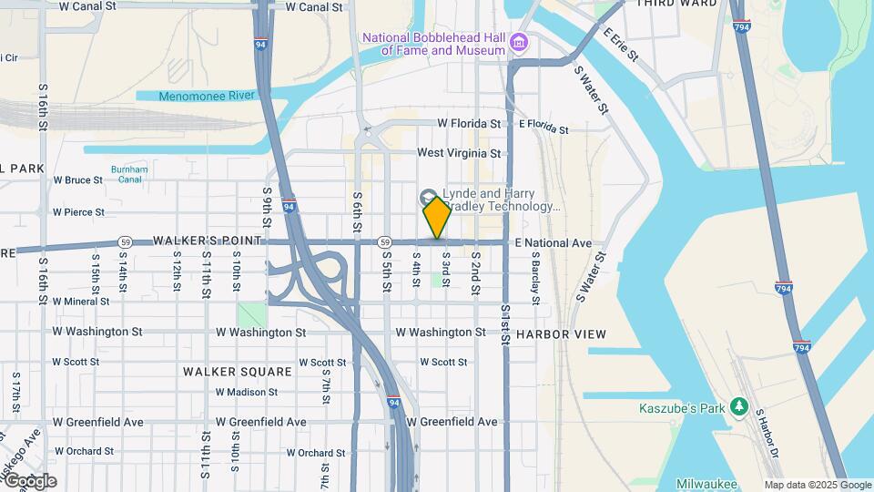 803 S 3rd St Map and Location Details