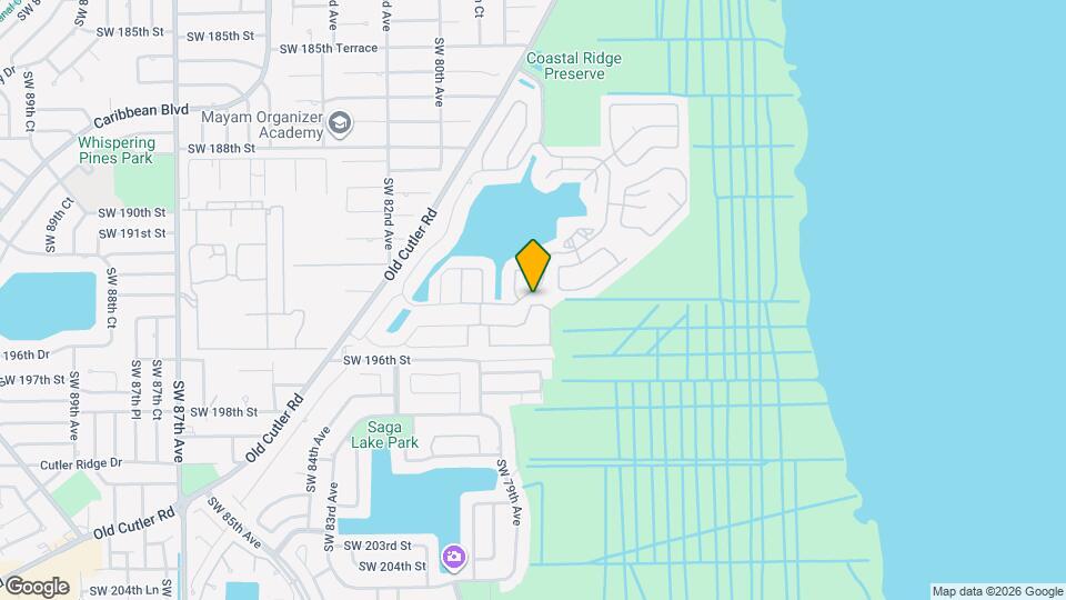 7833 SW 194th Terrace Map and Location Details