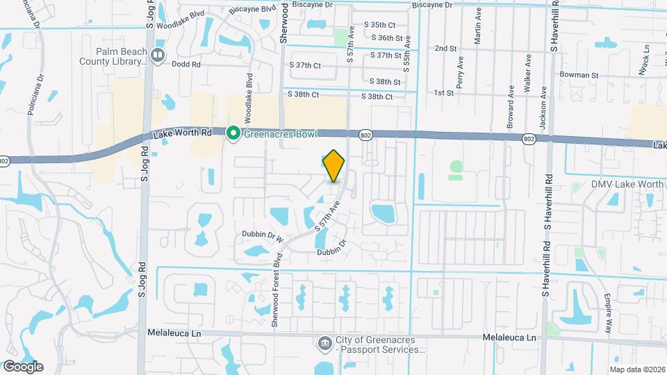 4215 S 57th Ave Map and Location Details