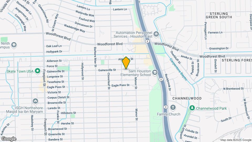 14514 Gainesville St Map and Location Details