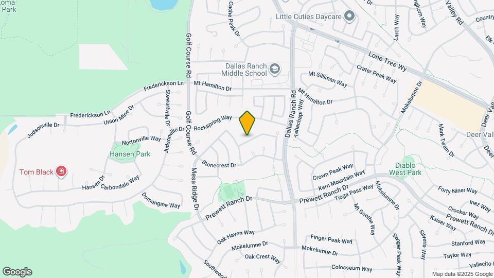 1116 Ranch Point Way Map and Location Details