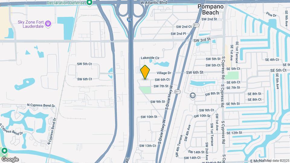 840 SW 6th Ct, Unit 2 Mapa y Detalles de la Ubicación