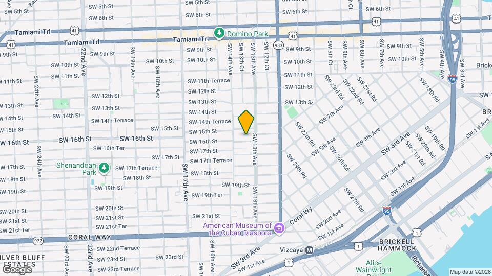 1333 SW 16th St Map and Location Details