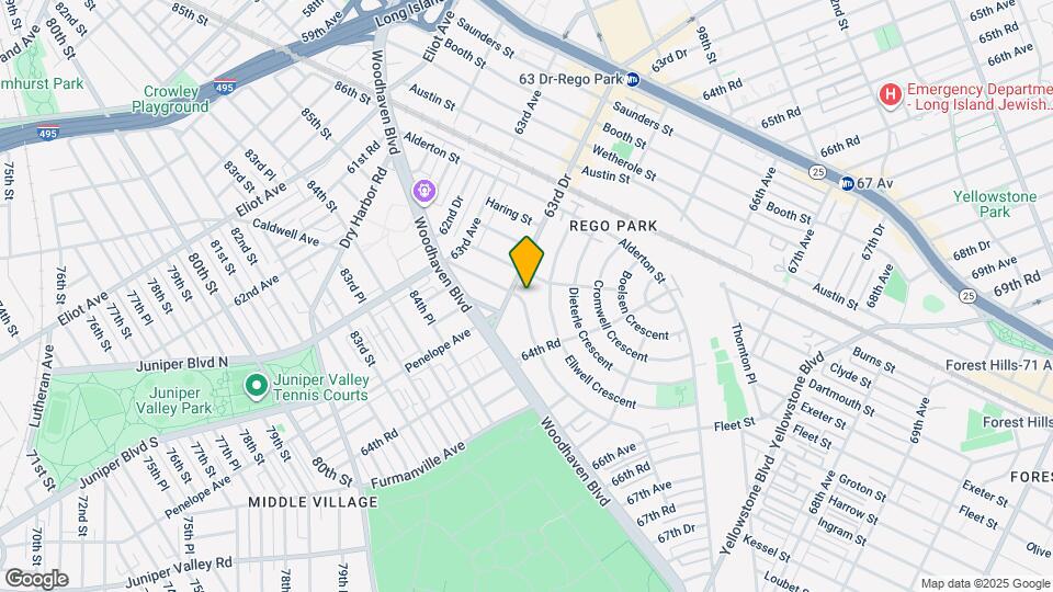 63-87-87 Fitchett St Map and Location Details
