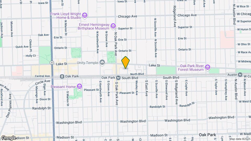 101 N Euclid Ave Map and Location Details