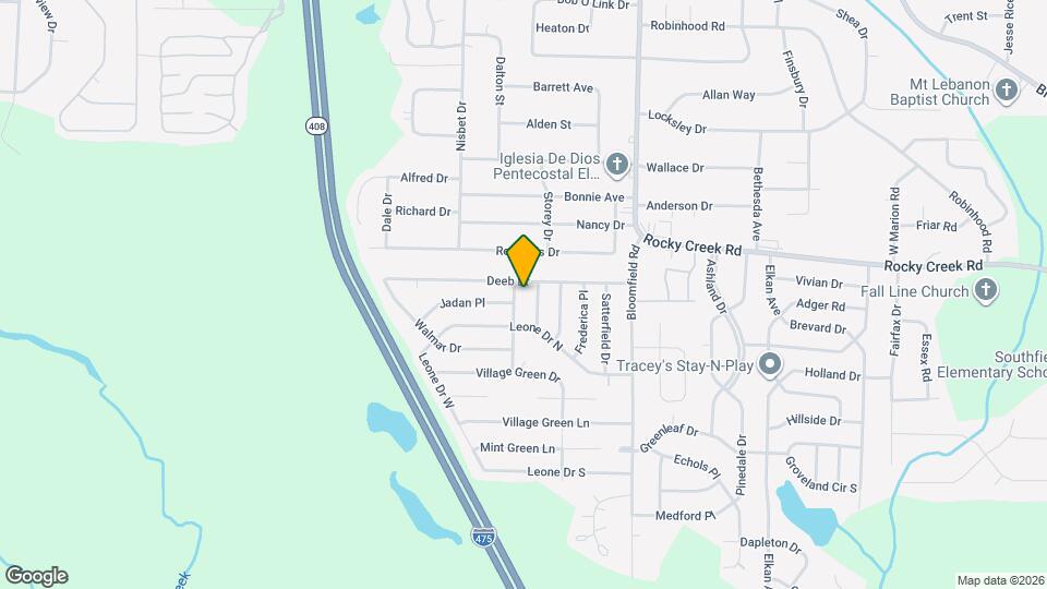 5708 Edwina Dr Map and Location Details