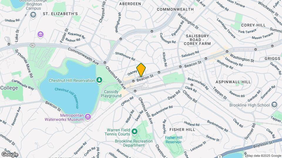 1907 Beacon St Map and Location Details