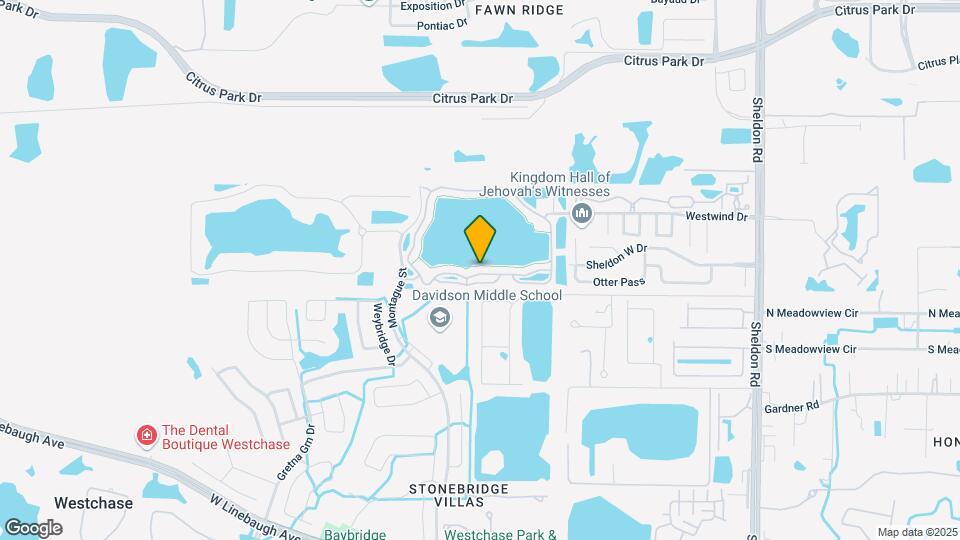 9632 Lake Chase Island Way Map and Location Details