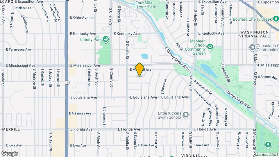 4870 E Kansas Dr Map and Location Details