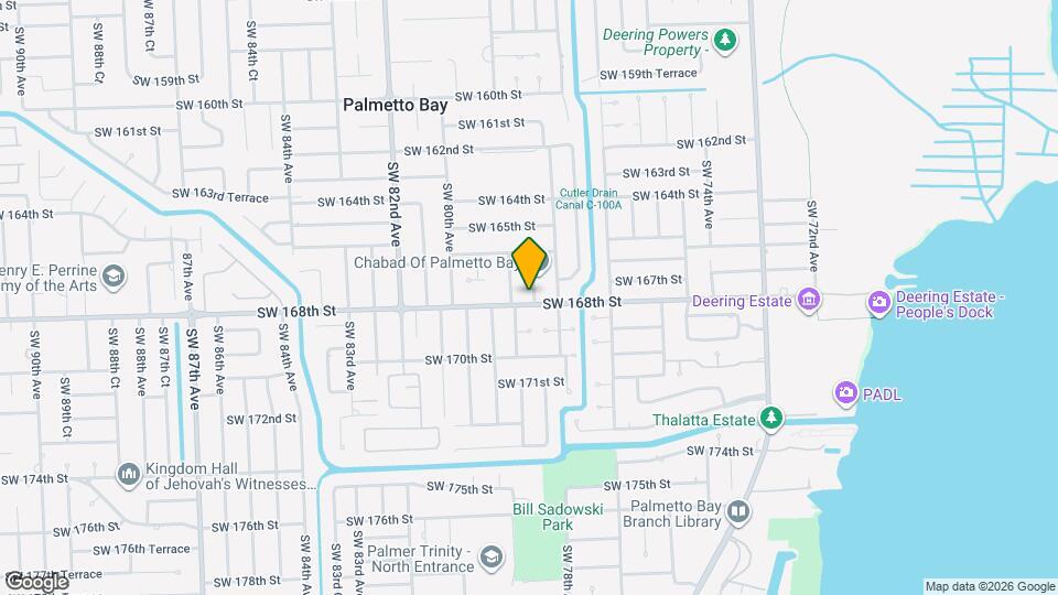 16782 SW 78th Ct Map and Location Details