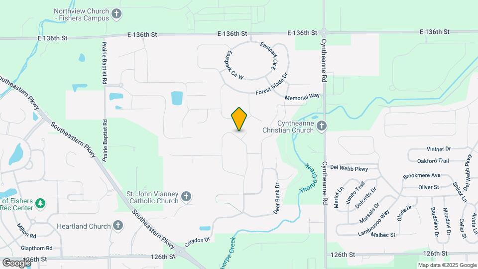 13204 Caterwood Cir Map and Location Details