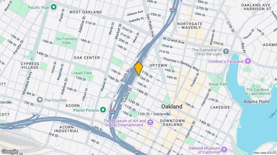 1520 Castro St Mapa y Detalles de la Ubicación
