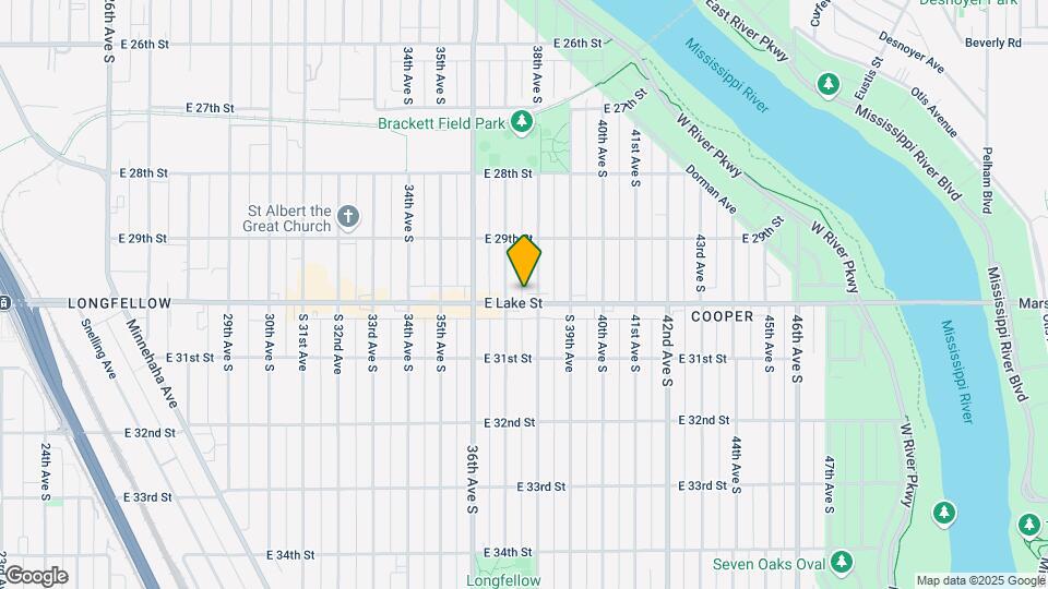 3712 E Lake St Map and Location Details