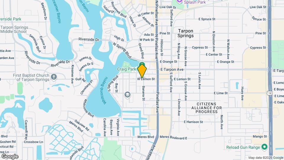 101 W Lemon St Map and Location Details