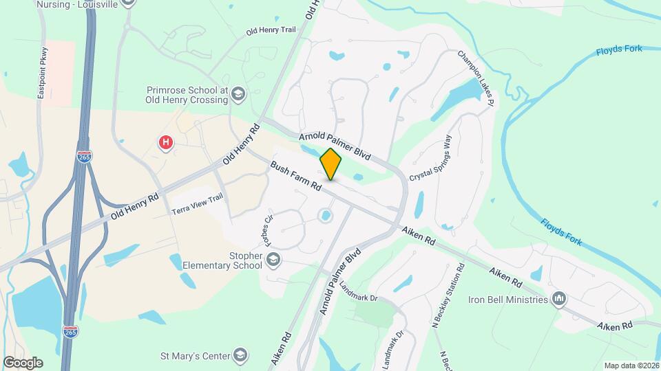 15214 Abington Ridge Pl Map and Location Details