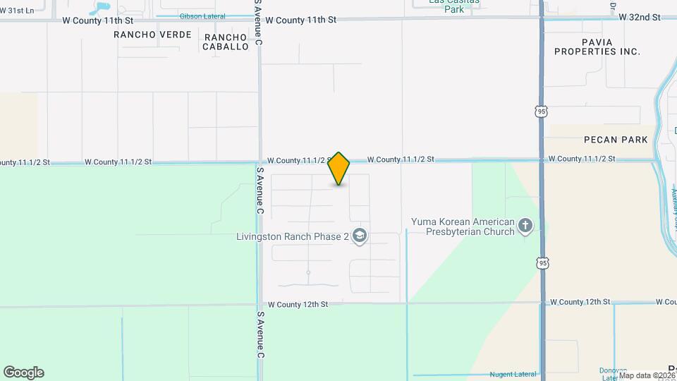 3623 W 36th Pl Map and Location Details