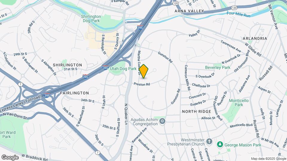 1751 Preston Rd Map and Location Details