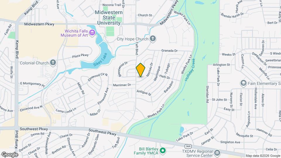 4506 Nassau Dr Map and Location Details