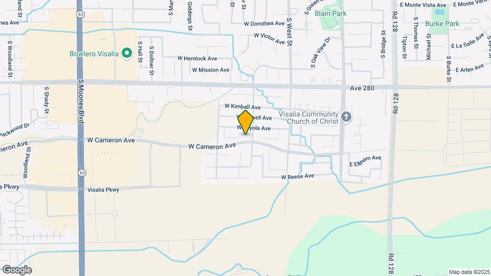 821 W Packwood Ct Map and Location Details