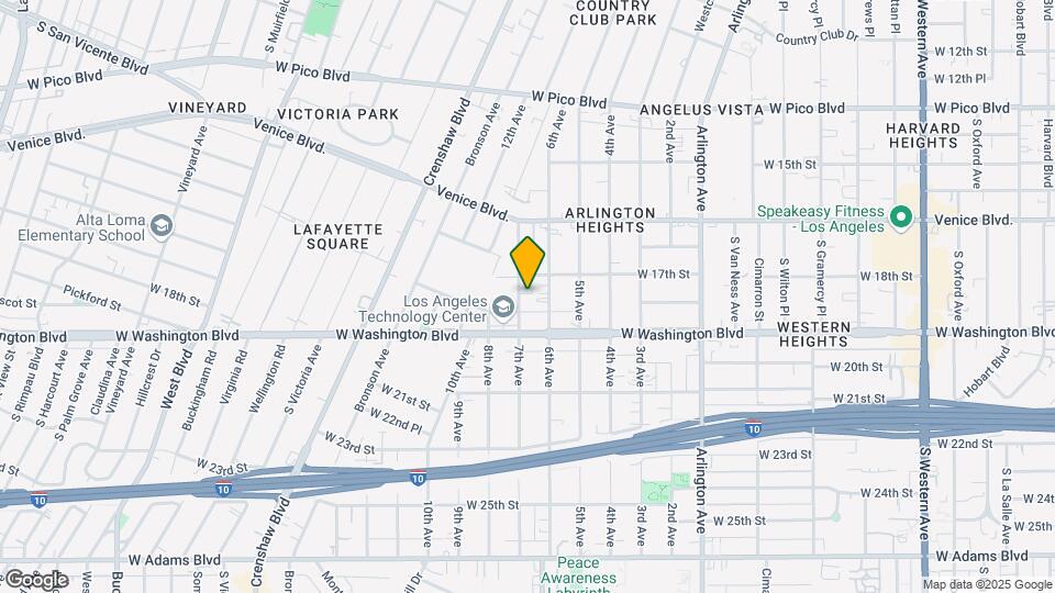 1720 7th Ave Mapa y Detalles de la Ubicación