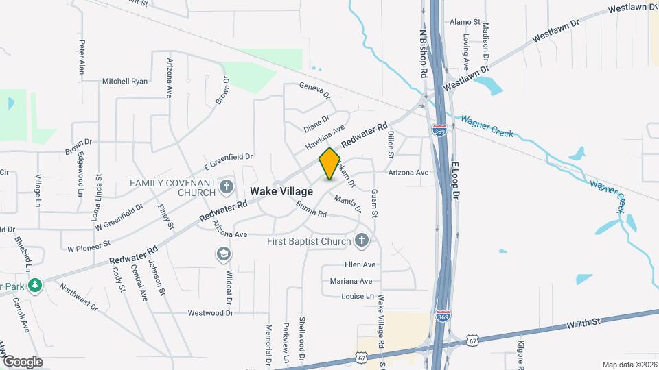 733 Arizona Ave Map and Location Details