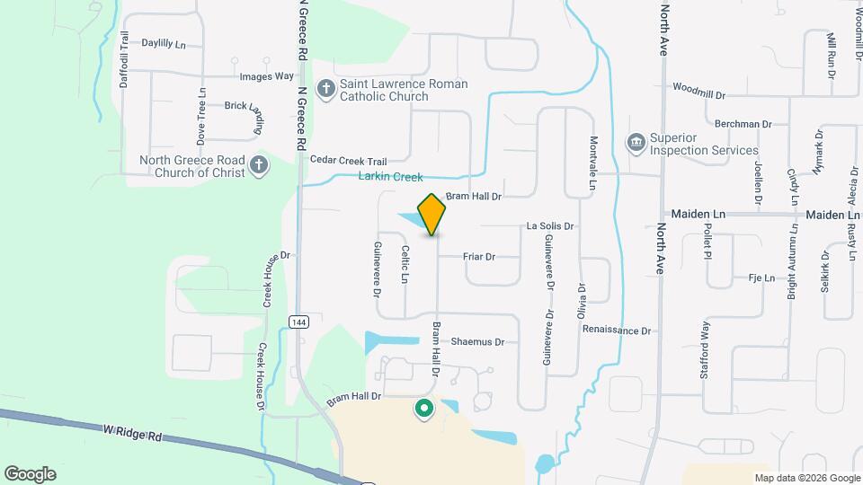 598 Bram Hall Dr Map and Location Details