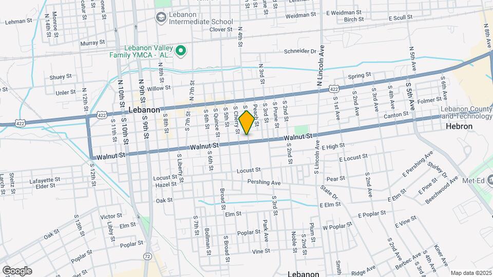 137 S 4th St Map and Location Details