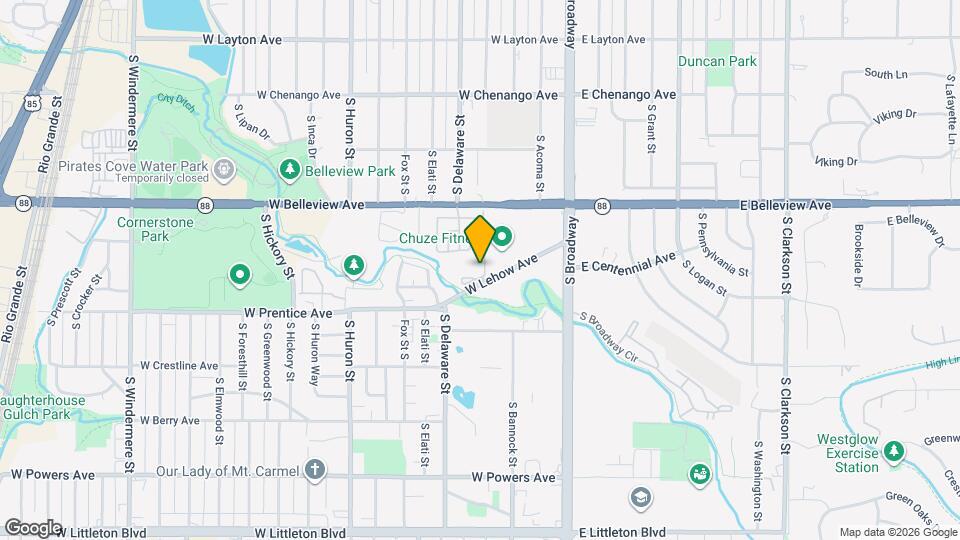 303 W Lehow Ave Map and Location Details