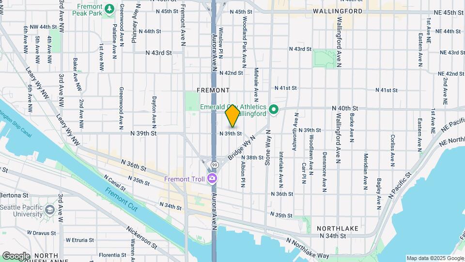 3904 Whitman Ave N Map and Location Details