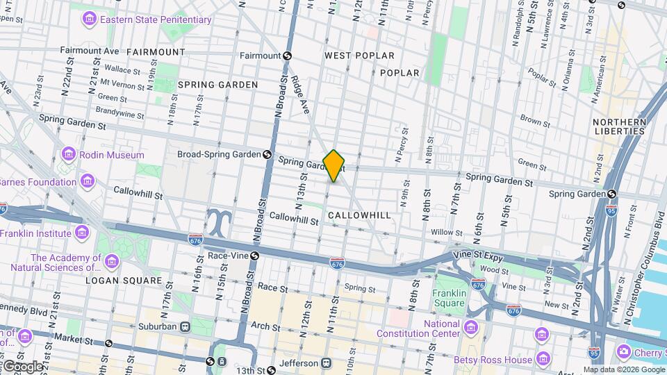 455 N 12th St Mapa y Detalles de la Ubicación